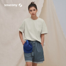 1日10点、需首单、88VIP：Saucony 索康尼 户外休闲T恤 情侣款94.09元包邮+1450个淘金币（需用券）
