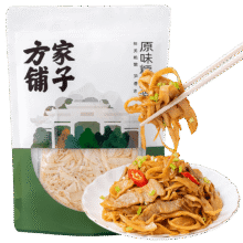 方家铺子 竹笋干 520g12.9元
