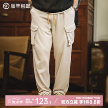马登 断码清仓！美式复古直筒休闲裤券后55.93元