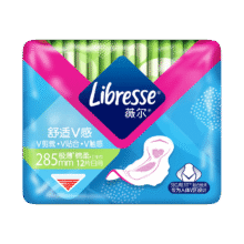 libresse 卫生巾 285mm(买三赠一)23.56元（合5.89元/件）