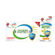 伊利 高钙全脂 纯牛奶  200ml 12盒11.9元