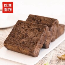 黄油含量≥6 %！桃李 纯脂黑巧黄油厚切吐司面包 65g*8袋￥18.26 2.0折 比上一次爆料降低 ￥10.64