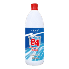84消毒液 家用室内衣物漂白杀菌消毒水厕所除臭清洁剂 500g*1瓶1.99元