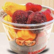 栗不了 三果冰鲜桶 冰杨梅94g+冰草莓112g+菠萝蜜84g兑换券*1张原价12.5元，现价9.8元