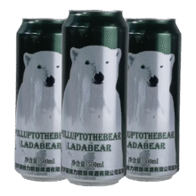 拉达熊精酿啤酒500mL俄罗斯风味10°P≥3.3%voL整箱12罐 10P≥3.3度精酿 500mL 12罐 整箱装39.9元
