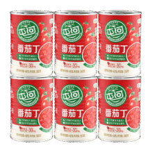 屯河 番茄丁390g*6罐18.56元（需领券）