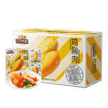 三只松鼠 鸡胸肉 1000g*2箱70.02元（合35.01元/箱）