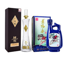 88VIP会员：国窖1573广州塔53度600ml+景芝 景阳春52度500ml809.5元