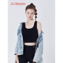 Kappa 女士50S罗纹棉柔软背心 2件装 多色 赠8字拉力器39元包邮（19.5元/件）
