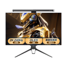 8号0点、PLUS：26.5英寸 OLED显示器 2K 240Hz 无线投屏 双系统 标配挂灯F27G80Q1909.54元（晒单返100E卡后）