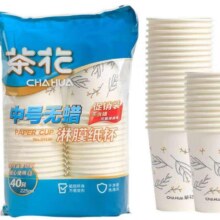 茶花 纸杯子 3113P 225ml 2包共80只4.9元（需领券）