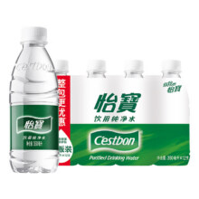 怡宝 天然 饮用水 瓶装 350ml 12瓶10.26元
