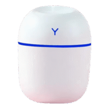 小型USB加湿器 办公室家用桌面便携迷你喷雾 陶瓷-白-二代0.92元（需领券）