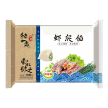 润昊独一处 虾爬子馅水饺 800g、40只15.9元