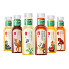 农夫山泉东方树叶陈皮白茶500ml组合茉莉花茶0脂无糖茶饮料新鲜11.9元