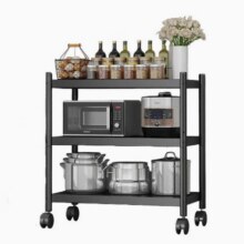 UOEN 厨房置物架落地多层储物 50*35*80cm26.4元