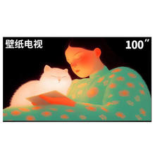 Vidda 贴贴壁纸电视 100英寸 300Hz超高刷QD-Mini LED极黑低反屏100V7Q9998元