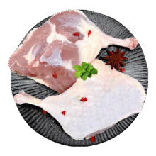 和美佑农鸭边腿2.1kg 3袋（共2.1kg）21.7元