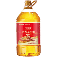 yuhuang/玉皇 浓香 花生油 压榨一级 6.18升93.8元