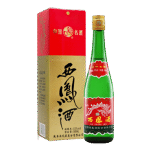 XIFENG/西凤 绿瓶陕西版 55° 凤香型 500ml 1瓶192.4元（合48.1元/件）