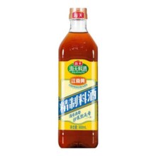 海天精制料酒800ml炒菜烧菜调料酒厨房调味品家用江南黄去腥黄酒5.9元