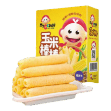 我D小蔡蔡 玉米棒棒饼干泡芙条磨牙谷物零食 独立装14.32元（需领券，合3.58元/件）