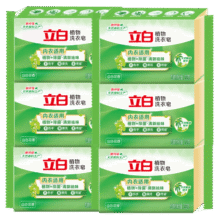 立白 洗衣皂 232g*6块(赠肥皂盒)14.9元（需领券）