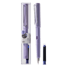 5元   得力 明尖钢笔 EF 紫色、0.38mm5元（秒杀渠道进入）