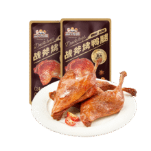 三只松鼠 烤鸭腿 130g4.85元包邮（需试用）