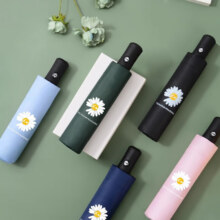 小雏菊雨伞 8骨手动小雏菊7.95元（需领券）