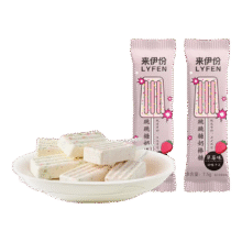 来伊份  休闲食品糖果系列任选  跳跳糖奶棒糖(草莓味)*5个合2.83元/件（任选12件）实付34元
