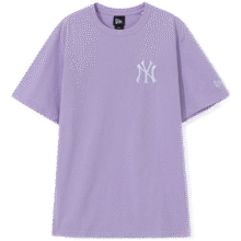 NEW ERA纽亦华男女情侣款刺绣MLB透气休闲潮短袖T恤13075371 13075369 M 170/84A99元