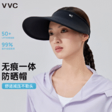 舒适减压不勒头！VVC 女士防晒帽￥37.00