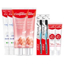 再降价、88vip、高露洁牙膏留兰120g*2+喜马盐120g*2白桃40g*2+细毛*219.18元+2.2元金币