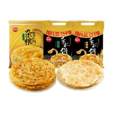 88vip:思念原味葱香味杂粮手抓饼900g67.36元（合16.84元/件）
