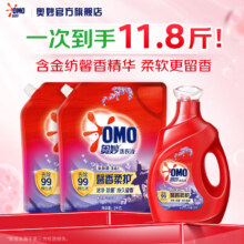 37.9元   奥妙 洗衣液 11.8斤(1.9kg+2kg*2)37.9元（秒杀渠道进入）