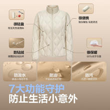 波司登 轻薄羽绒服90绒三防面料羽绒服券后223.87元
