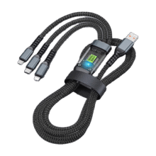 Type-C  一拖三车载通用 1.2米黑色1元