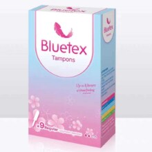 88VIP：Bluetex 蓝宝丝 长导管式卫生棉条 9支装5.05元包邮+195淘金币（需领券）