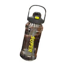 京喜 大容量 运动水壶 黑灰色 2000ml6.99元
