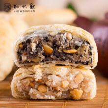 百年老字号，知味观 椒盐味/百果味苏式月饼 180g*4筒（共16个）24元包邮