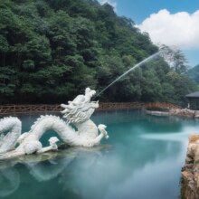 美团 杭州西山国家森林公园白龙潭景区-【双人票】门票原价256现128元（合64元/人）