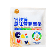 伊威（Eastwes）儿童面条 钙铁锌原味营养面条 200g11.2元 (满2件8折,送赠品,券后省5,月销1w+)
