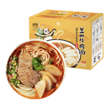 那街那巷 Uni-President 统一 兰州牛肉面 206g*3份 非油炸68.31元（合22.77元/件）