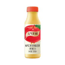 统一元气觉醒NFC苹果汁 300毫升*12瓶整箱装新老包装随机发货80.9元 (满2件5折,券后省20,月销1000+)