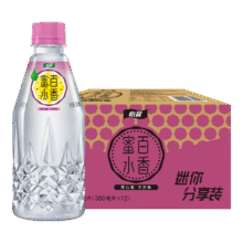 PLUS会员：怡宝 蜜水百香 水果饮料 350ml*12瓶＊6件89.4元包邮（合14.9元/件）