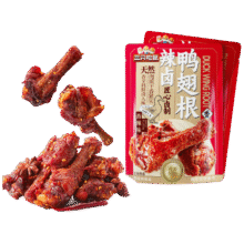 三只松鼠 辣卤鸭翅根 480g 约16根8.7元