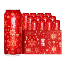 PLUS会员、需凑单：雪花 啤酒 节庆红罐 8度 500ml*12听＊3件79.53元包邮（合26.51元/件）