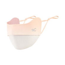 VVC 成毅同款防晒口罩面罩女3d立体防紫外线透气防尘腮红口罩护眼角 元气橙（腮红护眼角）4.9元（需领券）