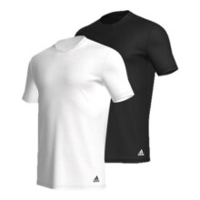 Adidas阿迪达斯圆领短袖T恤男夏季亲肤舒适柔软宽松情侣家居服女129元 (券后省170)
